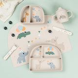 DonebyDeer Celebration Sand Stick&Stay Inddelt Tallrik