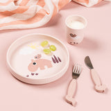 DonebyDeer Playground Powder Silikon Stick&Stay Tallrik