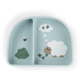 DonebyDeer Tiny Farm Blue Stick&Stay Inddelt Skål