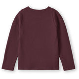 Fliink Burgendy Kenna Ls Blus