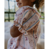 Fliink Chalk Pink Aop Colombe Ss Blus