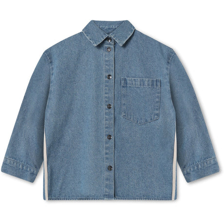 Fliink Medium Denim Blue Donny Blus