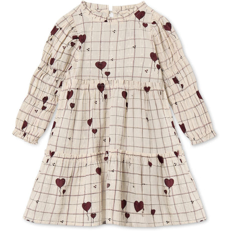 Fliink Sandshell Heart Aop Ilove Klänning