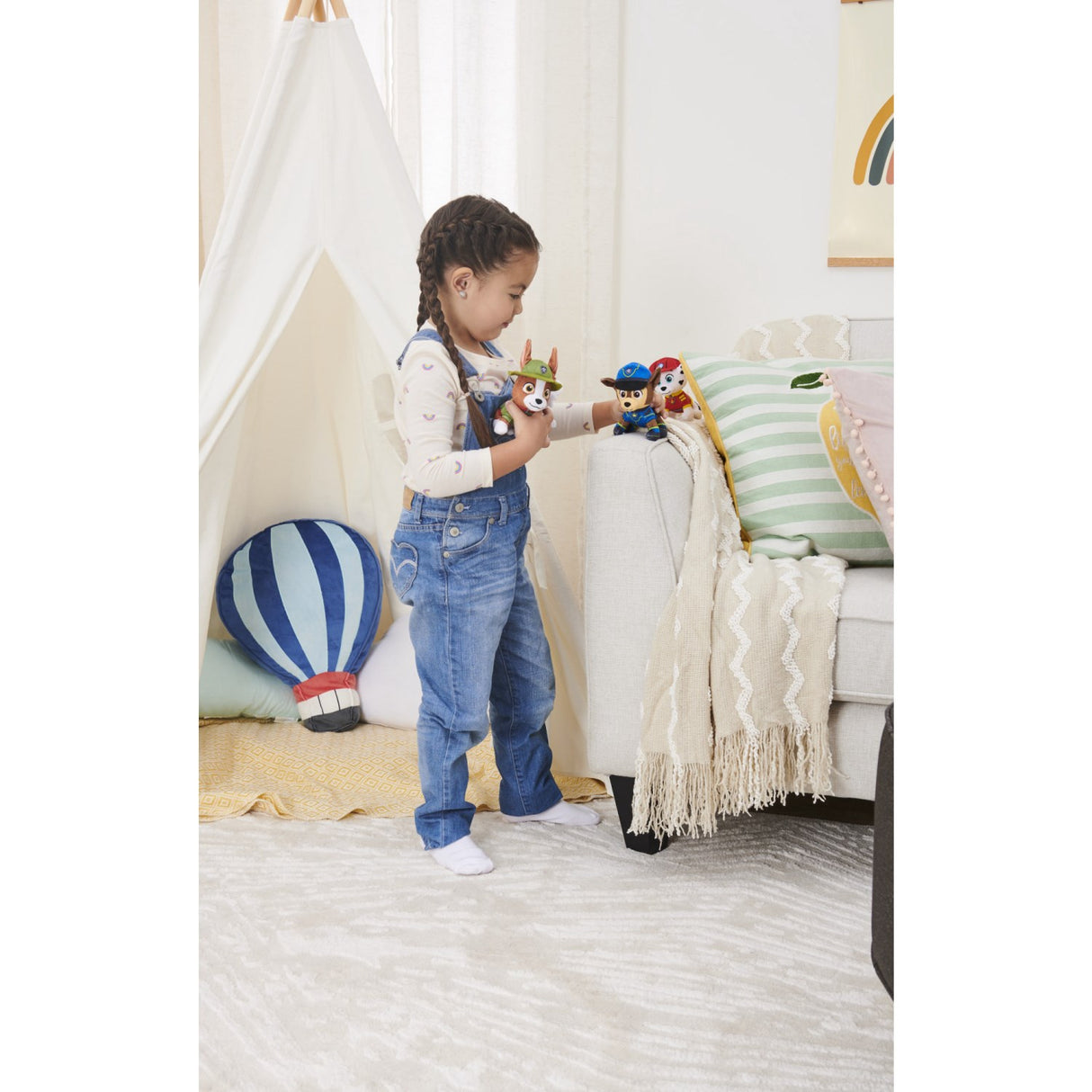 Paw Patrol Plush Mini Bamse 10 cm - Chase