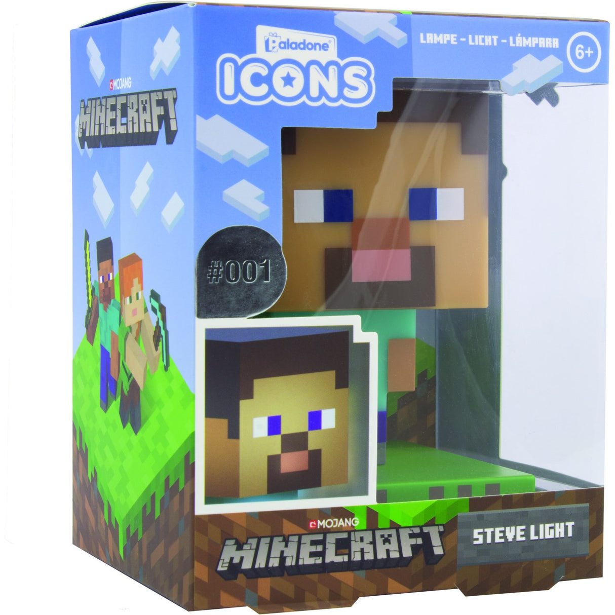 Paladone Icon Light - Minecraft Steve