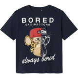 Name It Navy Blazer Nkmstuff Bod Ss Nreg Topp Box Sky