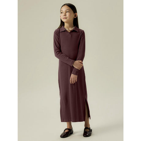 Name It Andorra Nkfkissia Ls Slim Maxi Klänning