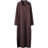 Name It Andorra Nkfkissia Ls Slim Maxi Klänning