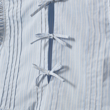 Sofie Schnoor Light Blue Striped Juliettesy Topp