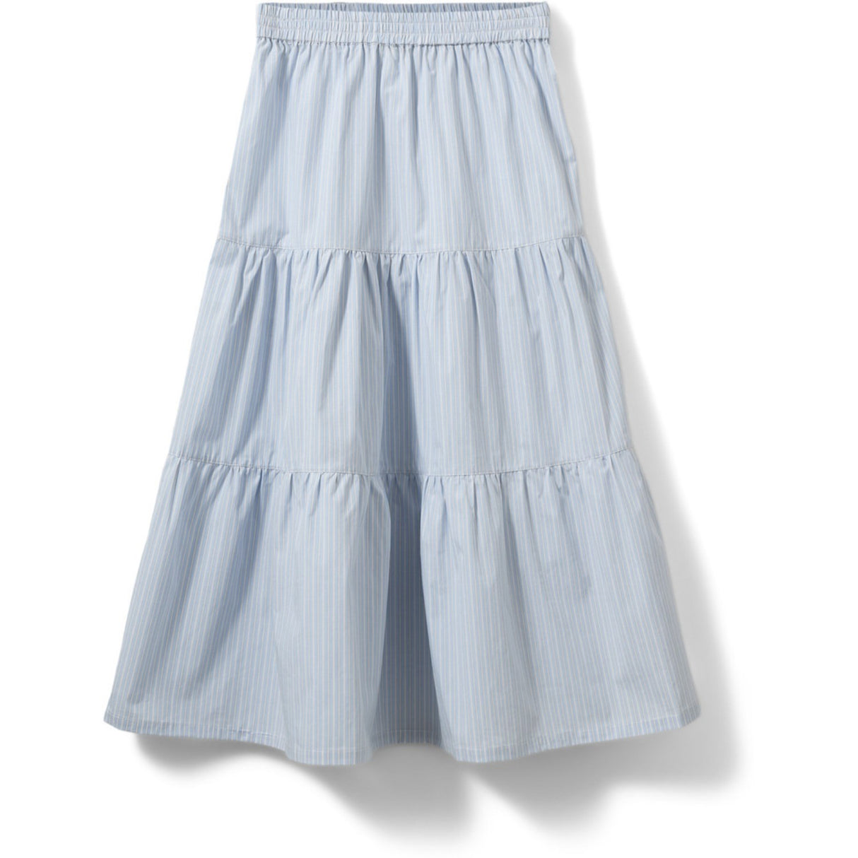 Sofie Schnoor Light Blue Striped Vivisy Kjol
