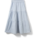 Sofie Schnoor Light Blue Striped Vivisy Kjol