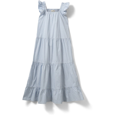 Sofie Schnoor Light Blue Striped Maurasy Klänning