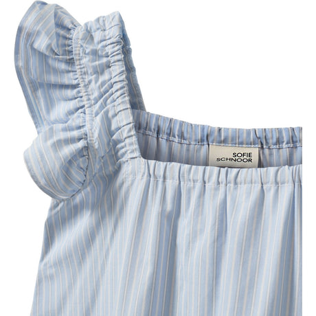 Sofie Schnoor Light Blue Striped Maurasy Klänning