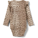 Sofie Schnoor Aop Beige Leopard Dictekb Bodystocking