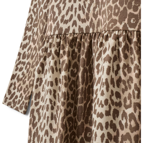 Sofie Schnoor Aop Beige Leopard Berrakb Klänning