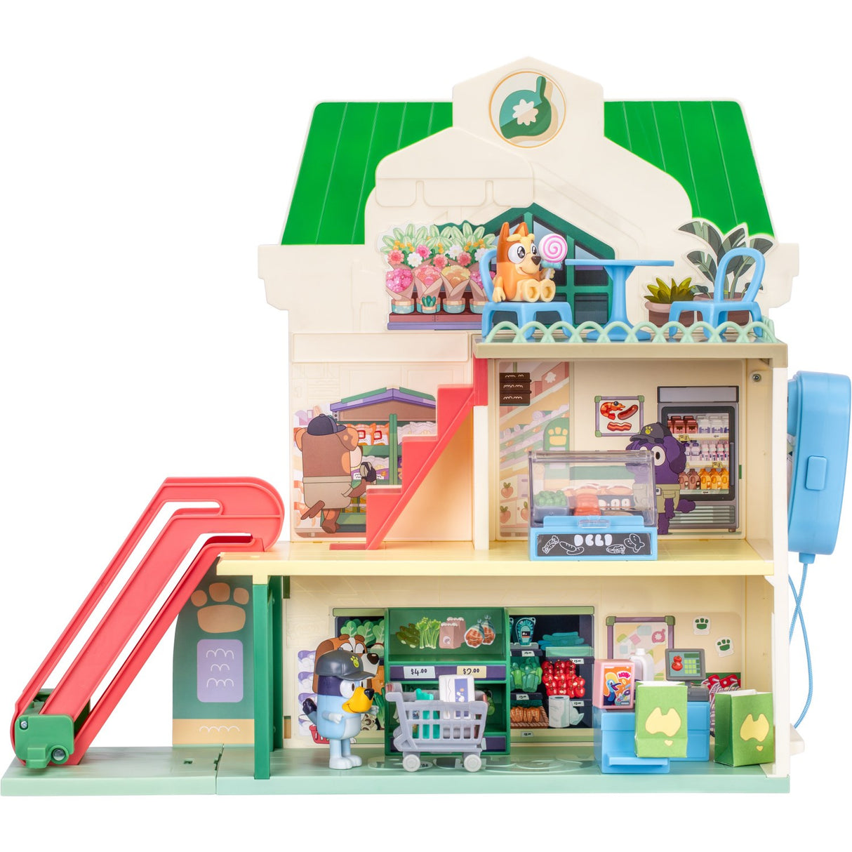 Bluey Supermarket Playset