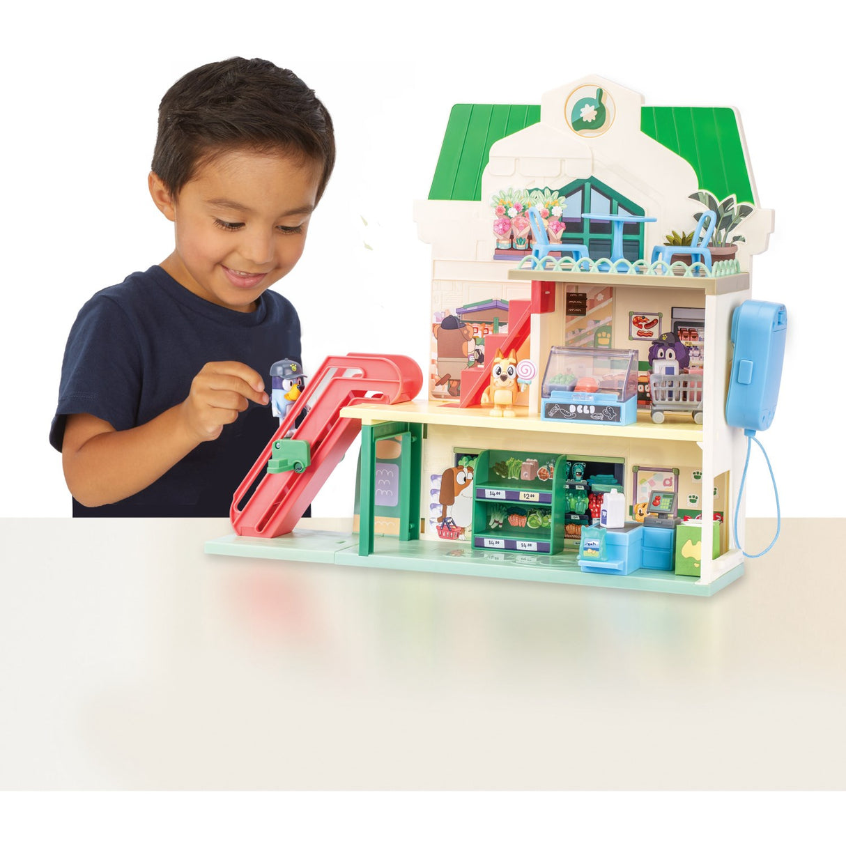 Bluey Supermarket Playset