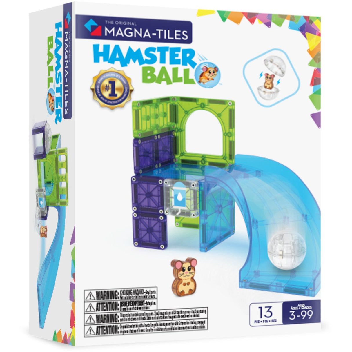 Magna-Tiles® Hamster Boll 13 Pcs​