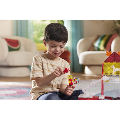 Magna-Tiles® Fire Station 50 Pcs