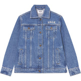 Les Deux Kids Medium Indigo Wash Rally Yale Bulldog Denim Jacka KIDS