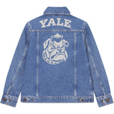 Les Deux Kids Medium Indigo Wash Rally Yale Bulldog Denim Jacka KIDS