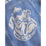 Les Deux Kids Medium Indigo Wash Rally Yale Bulldog Denim Jacka KIDS