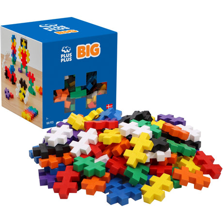 Plus-Plus BIG Basic Mix / 100 Pcs