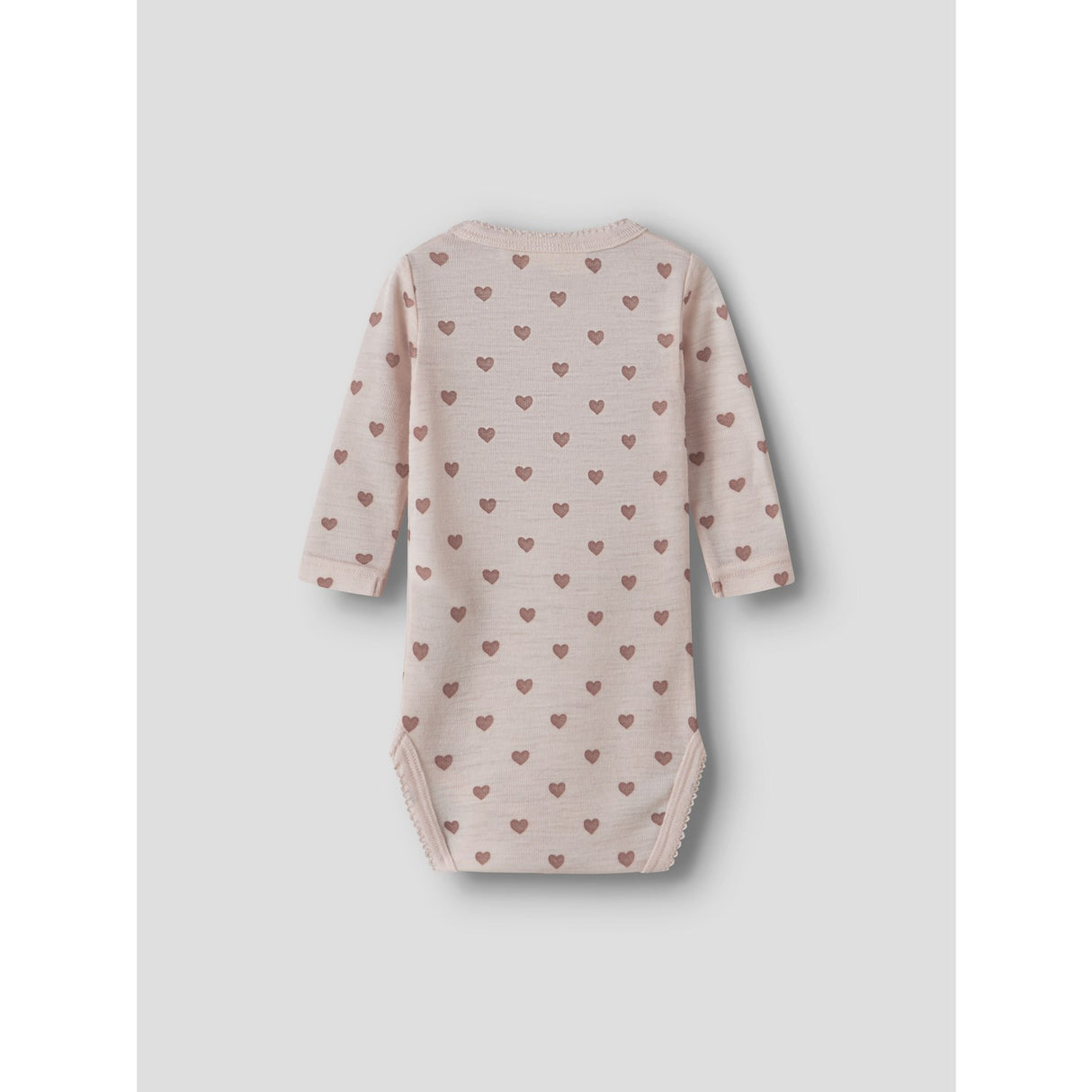 Lil'Atelier Morganite Heart Nbfnoel Nia Ull Ls Slim Body Lil Noos