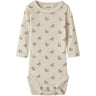 Lil'Atelier Turtledove Flower Nbfnalu Ls Wo/Mo Slim Body Lil Noos