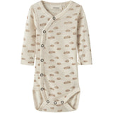 Lil'Atelier Turtledove Cloud Nbnnalu Wo/Mo Ls Slim Omlott Body Lil