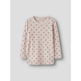 Lil'Atelier Morganite Heart Nmfnoel Nia Ull Ls Slim Topp Lil