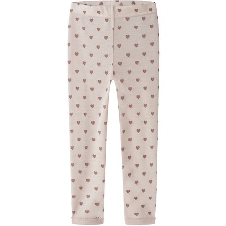 Lil'Atelier Morganite Heart Nmfnoel Nia Ull Slim Leggings Lil