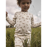Lil'Atelier Turtledove Fox Nmmnalu Wo/Mo Ls Slim Topp Lil