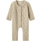 Lil'Atelier Safari Melange Nbnnalio Ull Stickad Dräkt Lil