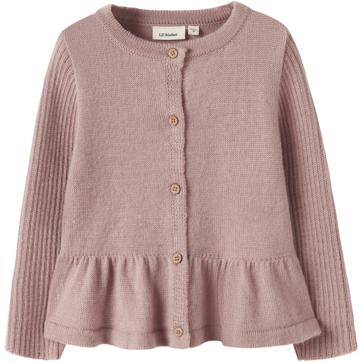 Lil'Atelier Fawn Nmfnomo Nia Ull Ls Stickad Card Lil