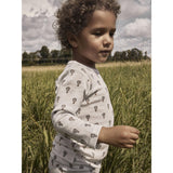 Lil'Atelier Oyster Mushroom Nmmnoel Nor Ull Ls Slim Topp Lil