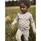 Lil'Atelier Oyster Mushroom Nmmnoel Nor Ull Ls Slim Topp Lil