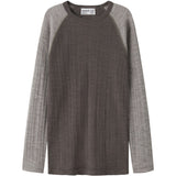 Name It Morel Satellites Sleeves Nkmwang Ull Needle Ls Topp Solid