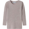 Name It Violet Ice Nmnwax Ull Rib Ls Topp Noos