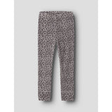 Name It Satellite Leo Aop Nmfwang Ull Rib Leggings Aop