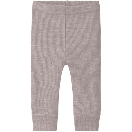 Name It Violet Ice Nbnwax Ull Rib Leggings Noos