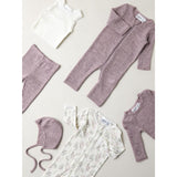 Name It Snow White Flowers + Leafs Nbfwang Ull Needle Nattdräkt Noos