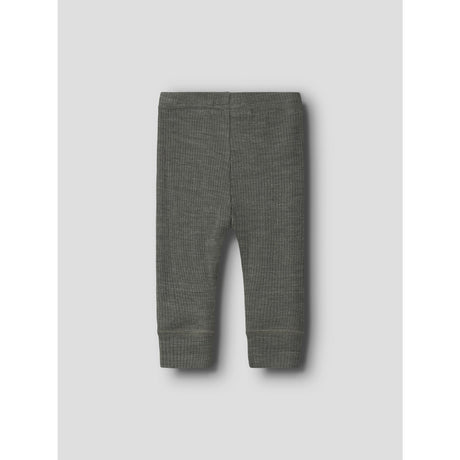 Name It Mulled Basil Nbnwax Ull Rib Leggings Noos