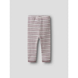 Name It Snow White Toadstool+Violet Ice Nbfwang Ull Needle Leggings Noos