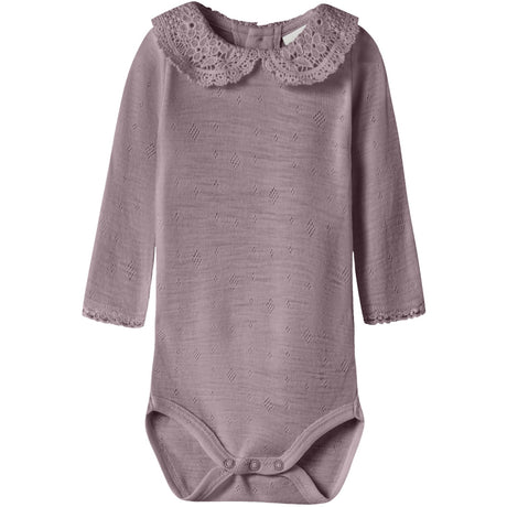 Name It Toadstool Nbfwang Ull Needle Ls Body W/Collar