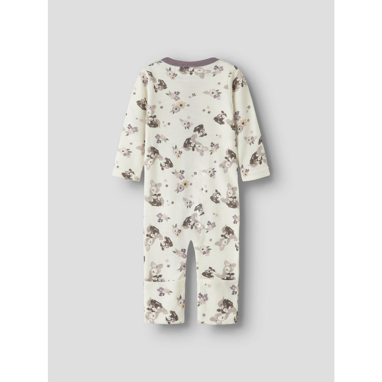 Name It Snow White Bambi + Flowers Nbfwillit Ull Ls Dräkt