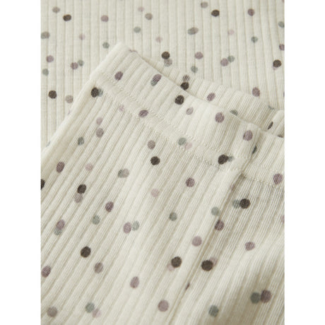 Name It Snow White Double Dots Nbfwomi Wo/Mo Leggings