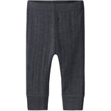 Name It Ombre Blue Wang Ull Needle Long Johns Solid Noos