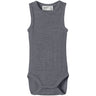 Name It Folkstone Gray Nbnwax Ull Rib Tank Body