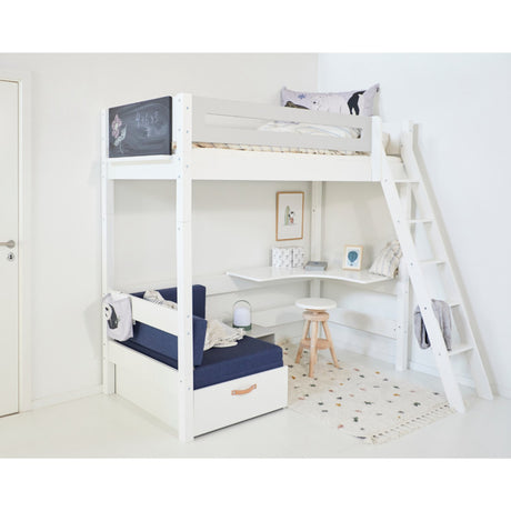 Manis-h Snow White Grete Højseng Med Skråstige